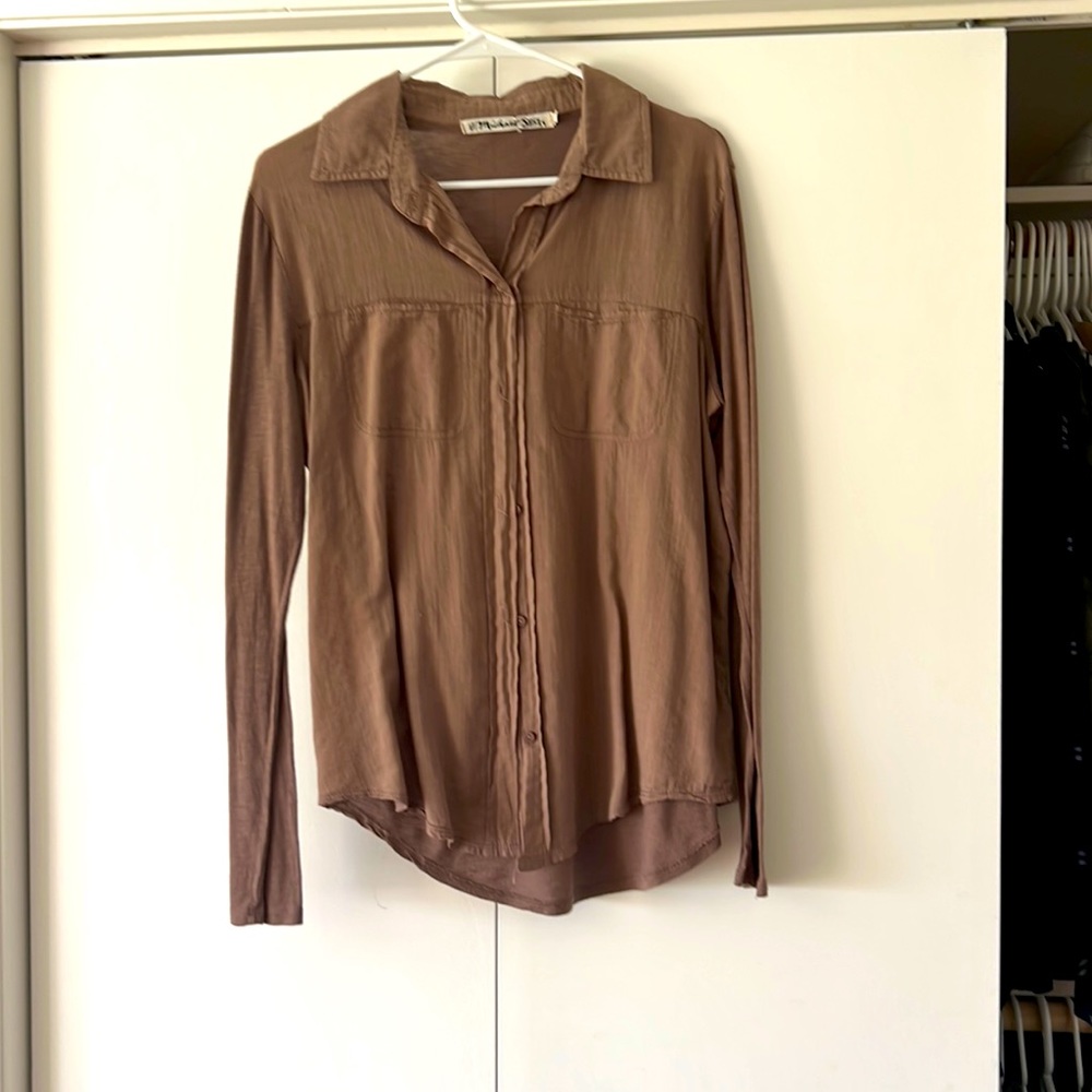 Long sleeve blouse